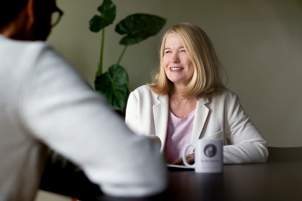 Sabine Volkert, die Fundraiserin